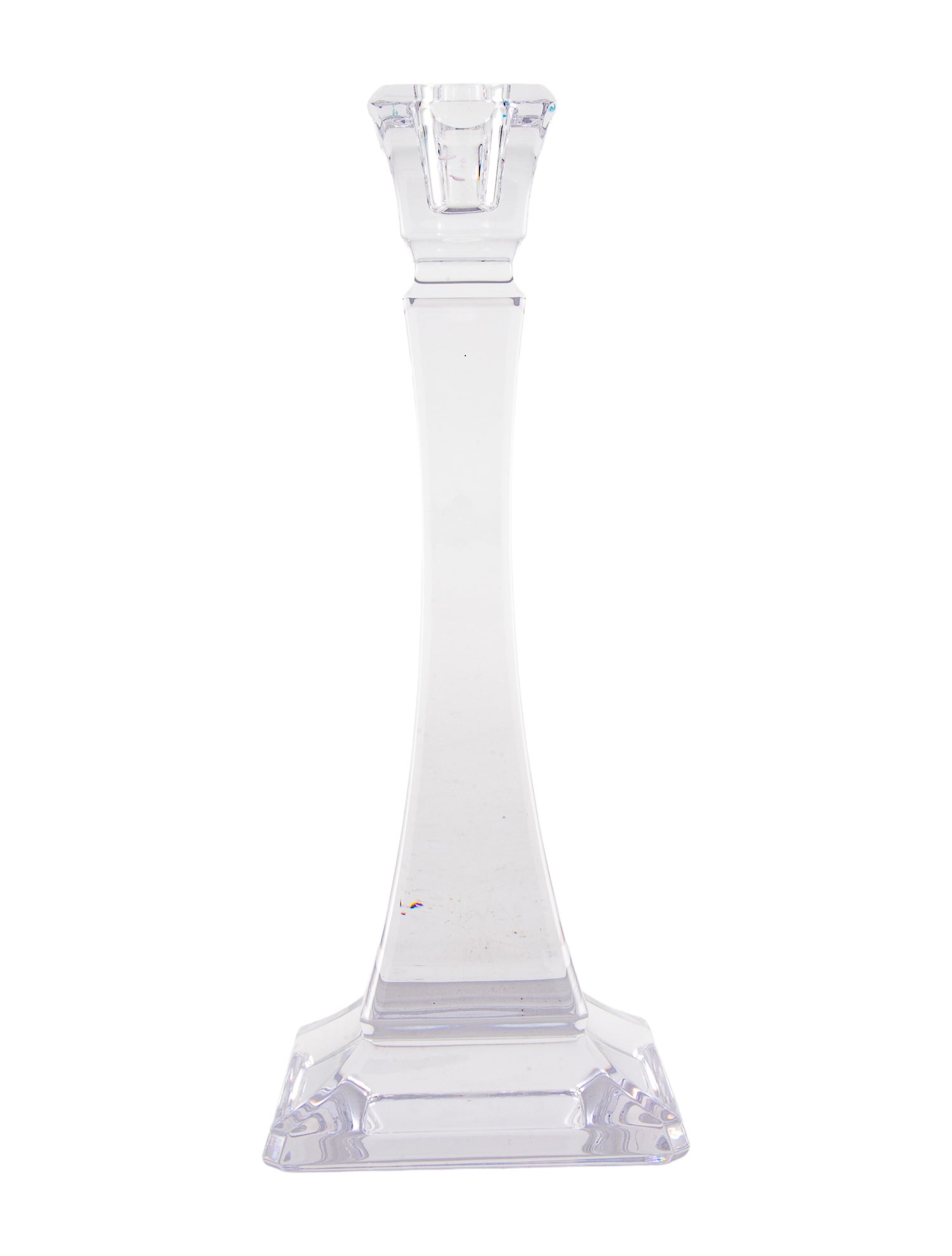 Tiffany & Co. Crystal Square Candlestick